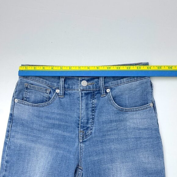Lucky Brand Women's Ankle Crop Jeans Skinny Stretch Light Wash size 6 length 25" - Picture 3 of 7